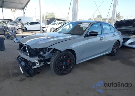 2025 BMW 3 Series 330I z USA, uszkodzony, nr VIN 3MW69CW09S8F07896